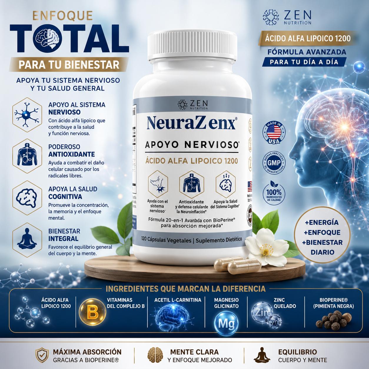 Combo NeuraZenx + Migrastil Neuropathy