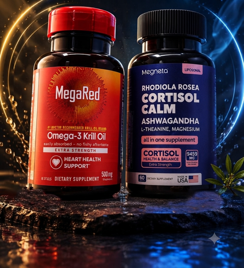 COMBO EQUILIBRIO (CORTISOL + MEGA RED)