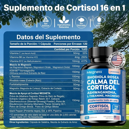 COMBO EQUILIBRIO (CORTISOL + MEGA RED)