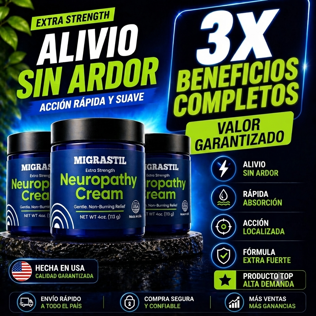 Migrastil Neuropathy Cream | X3