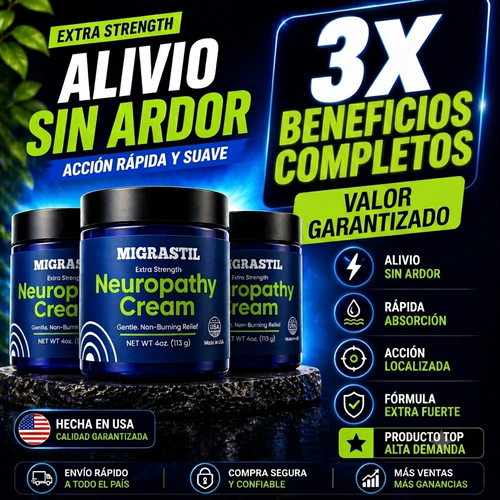 Migrastil Neuropathy Cream | X3