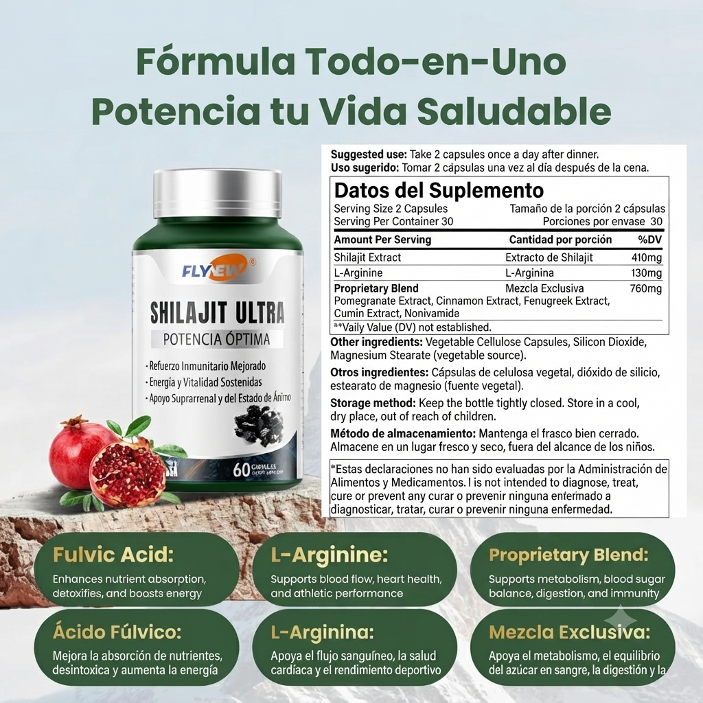 Shilajit Ultra • Magnesio 12en1 | COMBO