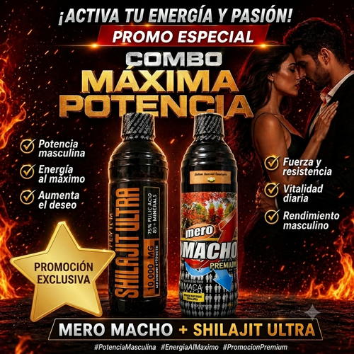 🔥 Combo Máxima Potencia🔥